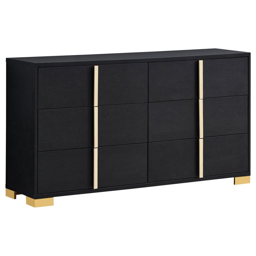 Marceline 4-piece Twin Bedroom Set Black-7
