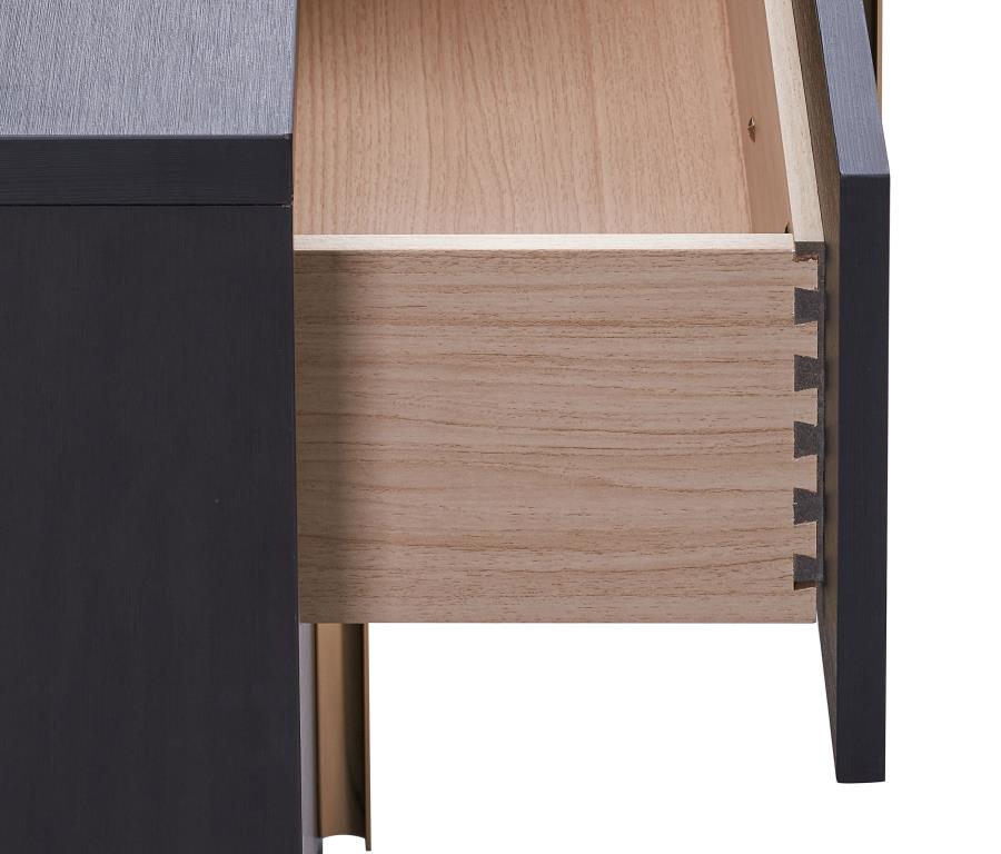 Marceline 5-drawer Bedroom Chest Black-10