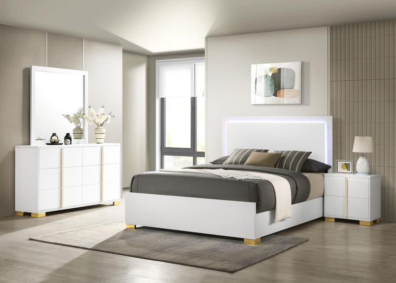 Marceline 4-piece Queen Bedroom Set White-zoom-