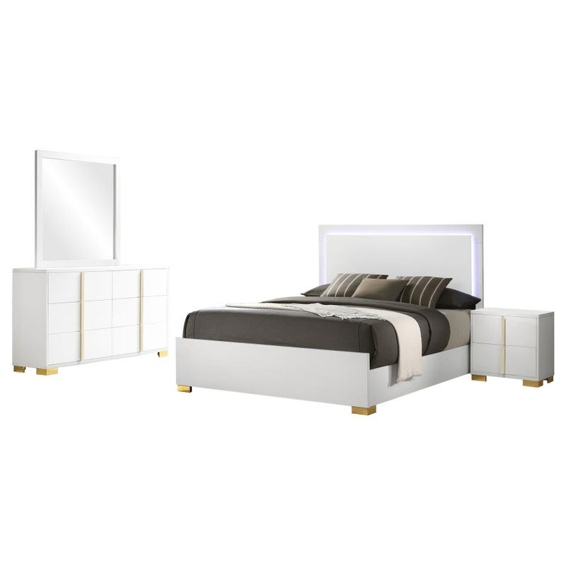 Marceline 4-piece Queen Bedroom Set White-zoom-