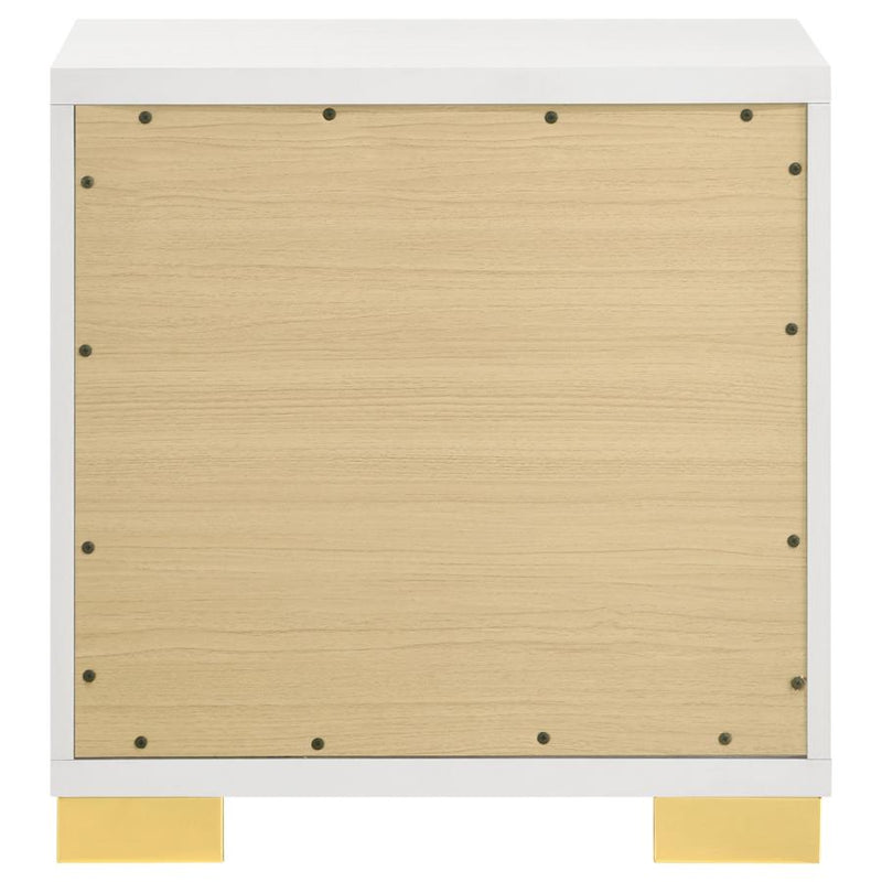 Marceline 2-drawer Nightstand White-zoom-