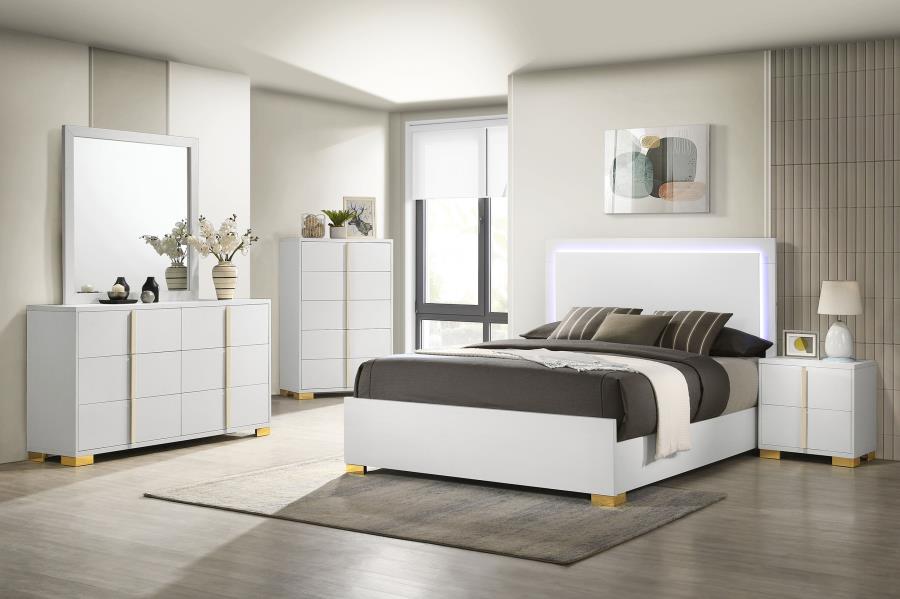 Marceline 2-drawer Nightstand White-zoom-14