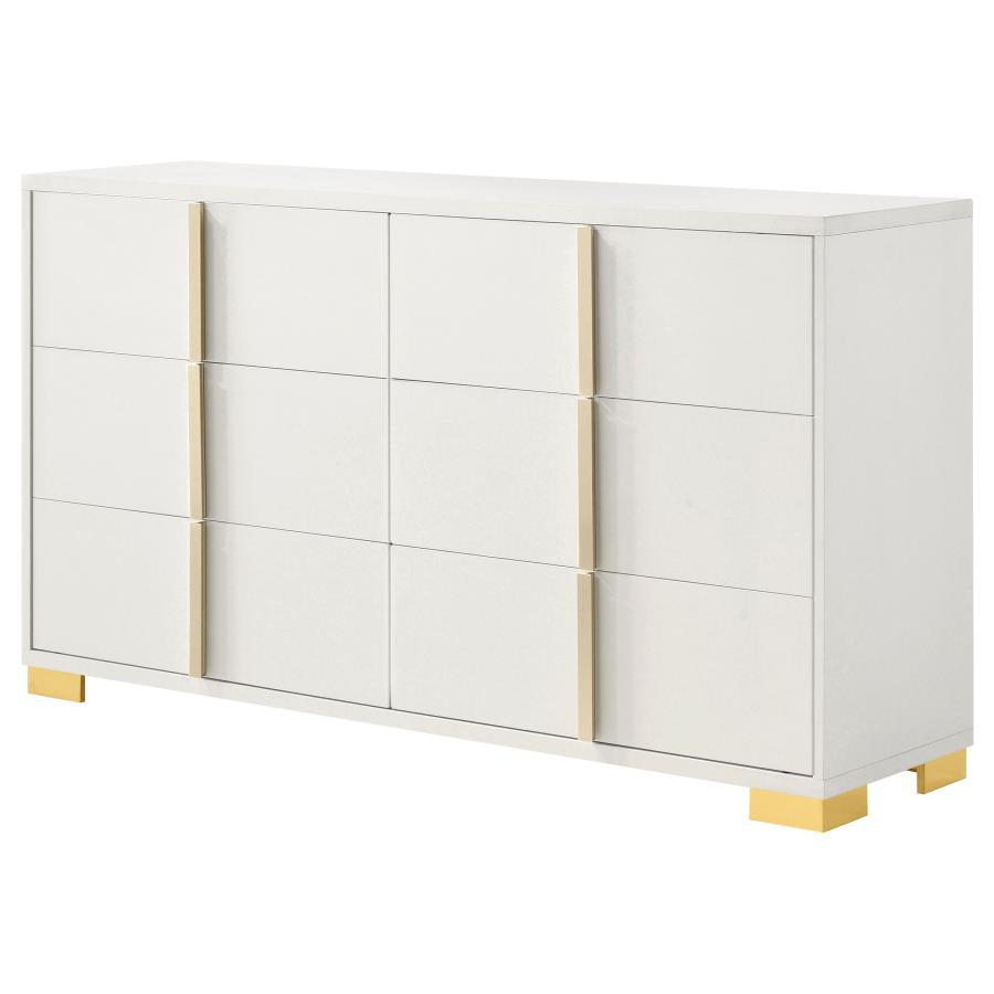 Marceline 6-drawer Dresser White-zoom-4