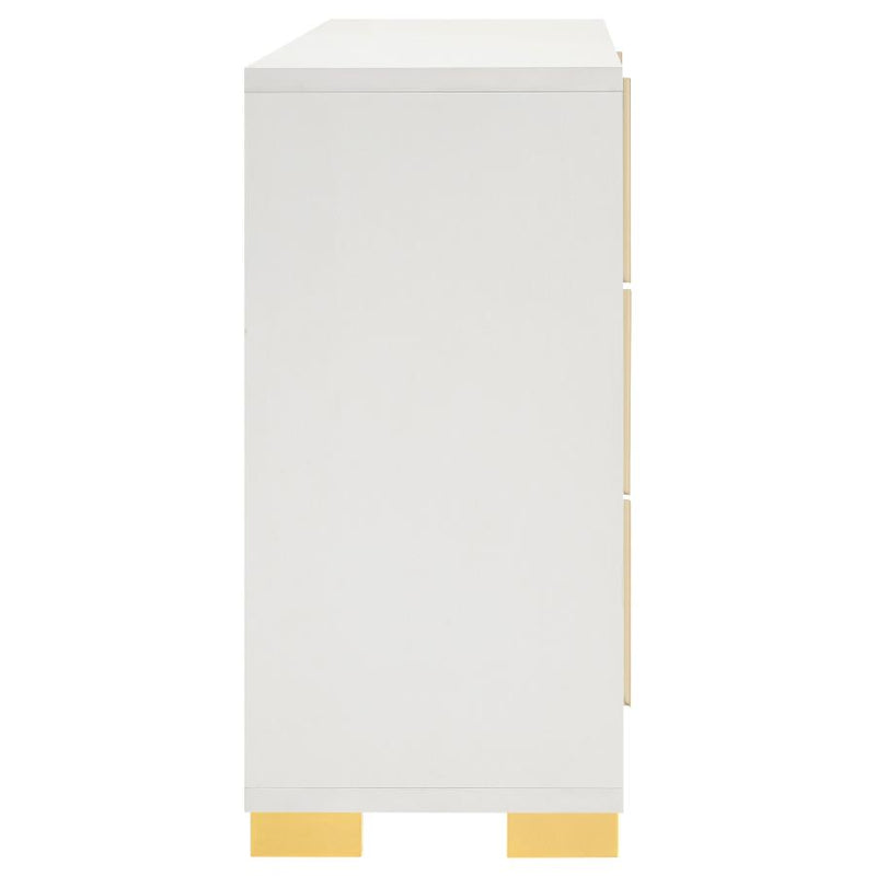 Marceline 6-drawer Dresser White-zoom-
