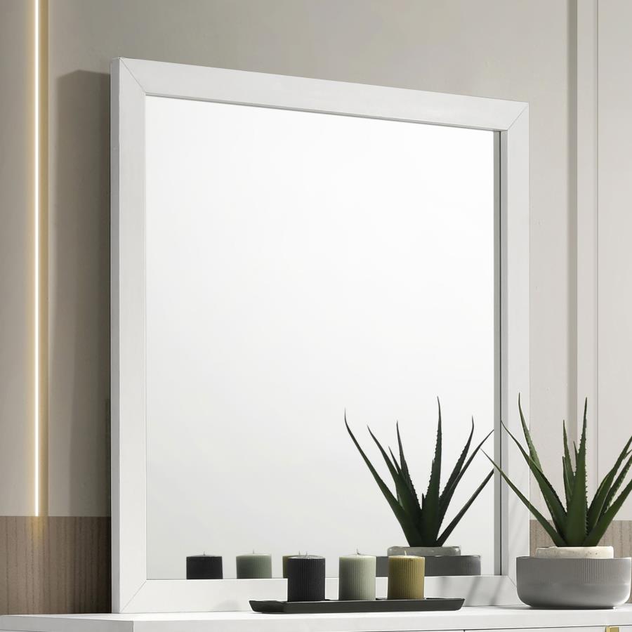 Marceline Dresser Mirror White-2