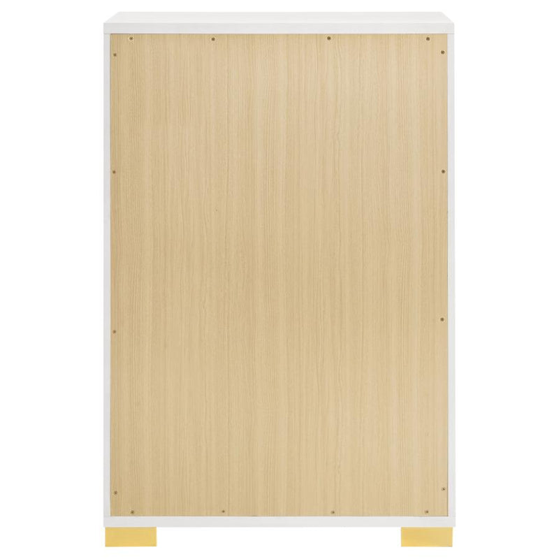 Marceline 5-drawer Bedroom Chest White-zoom-