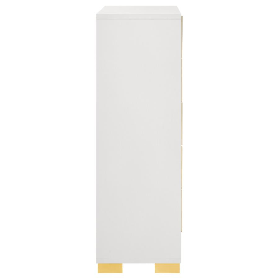 Marceline 5-drawer Bedroom Chest White-zoom-9