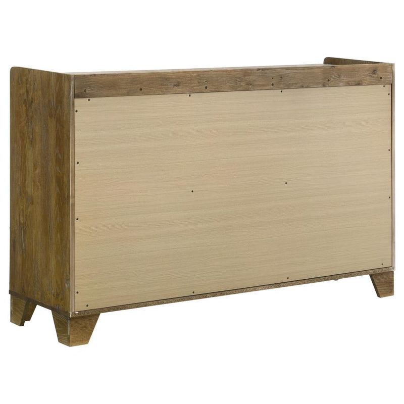 Henderson 4-piece Eastern King Bedroom Set Medium Oak-zoom-