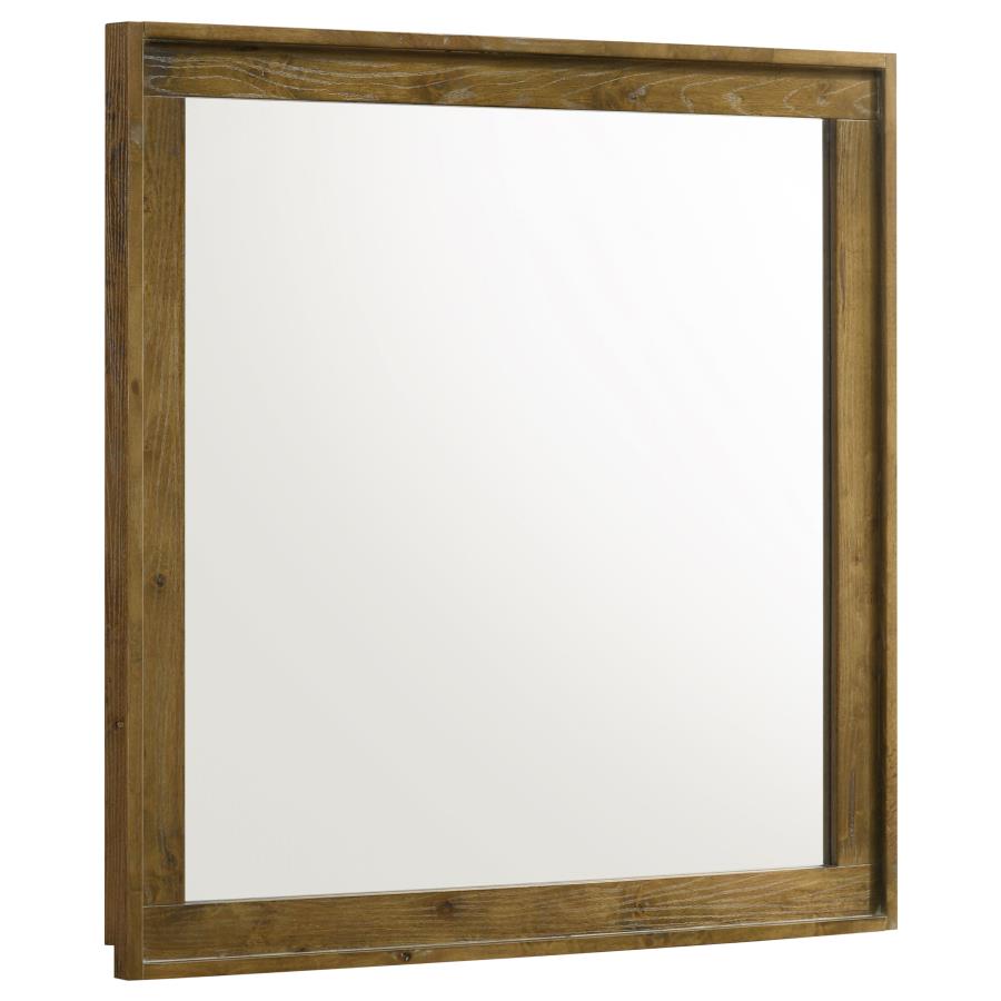 Henderson Dresser Mirror Medium Oak-1