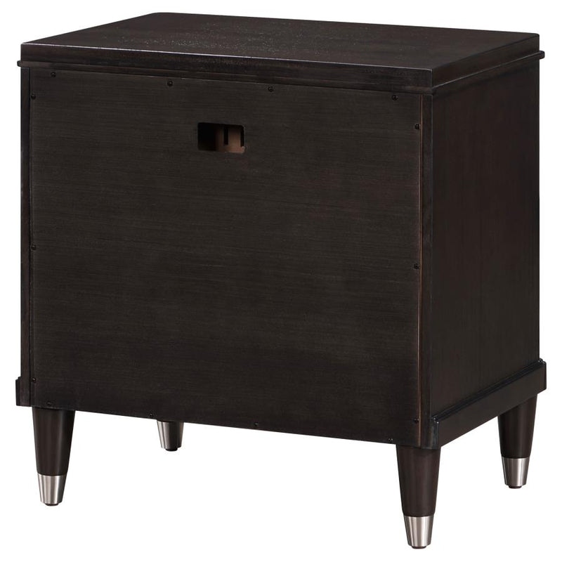 Emberlyn 2-drawer Nightstand Brown-zoom-