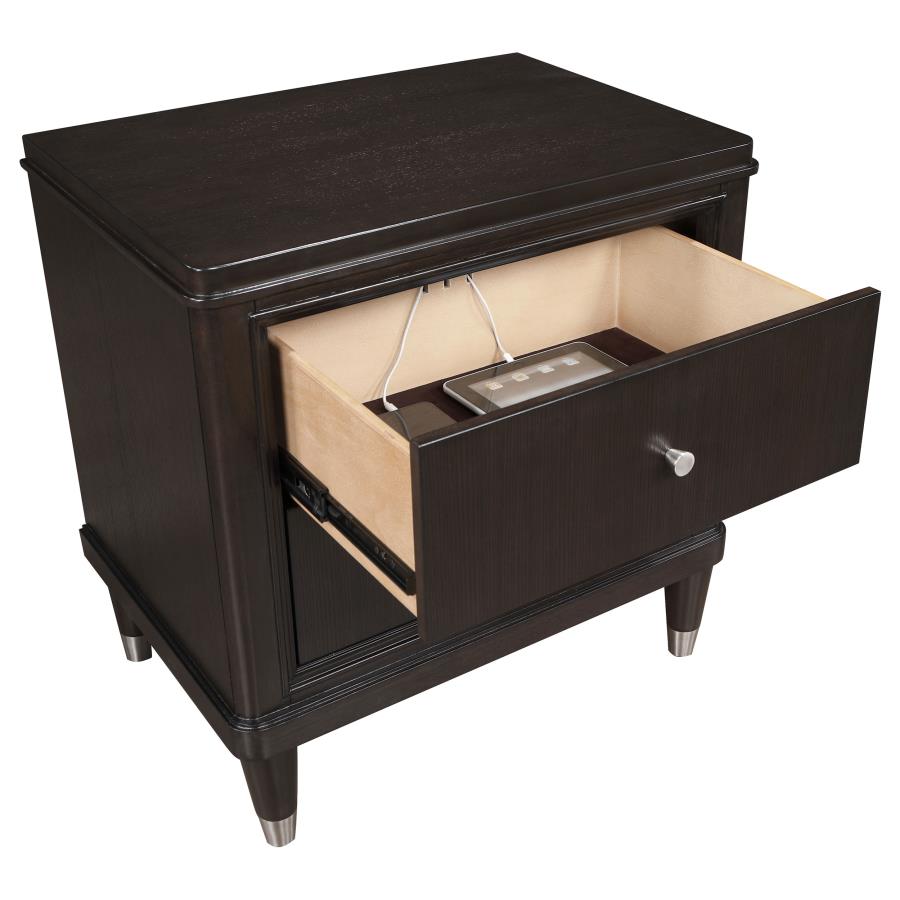 Emberlyn 2-drawer Nightstand Brown-zoom-10