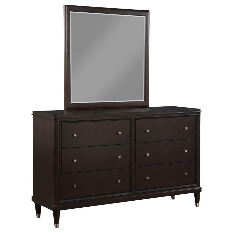 Emberlyn 6-drawer Dresser with Mirror Brown-zoom-1