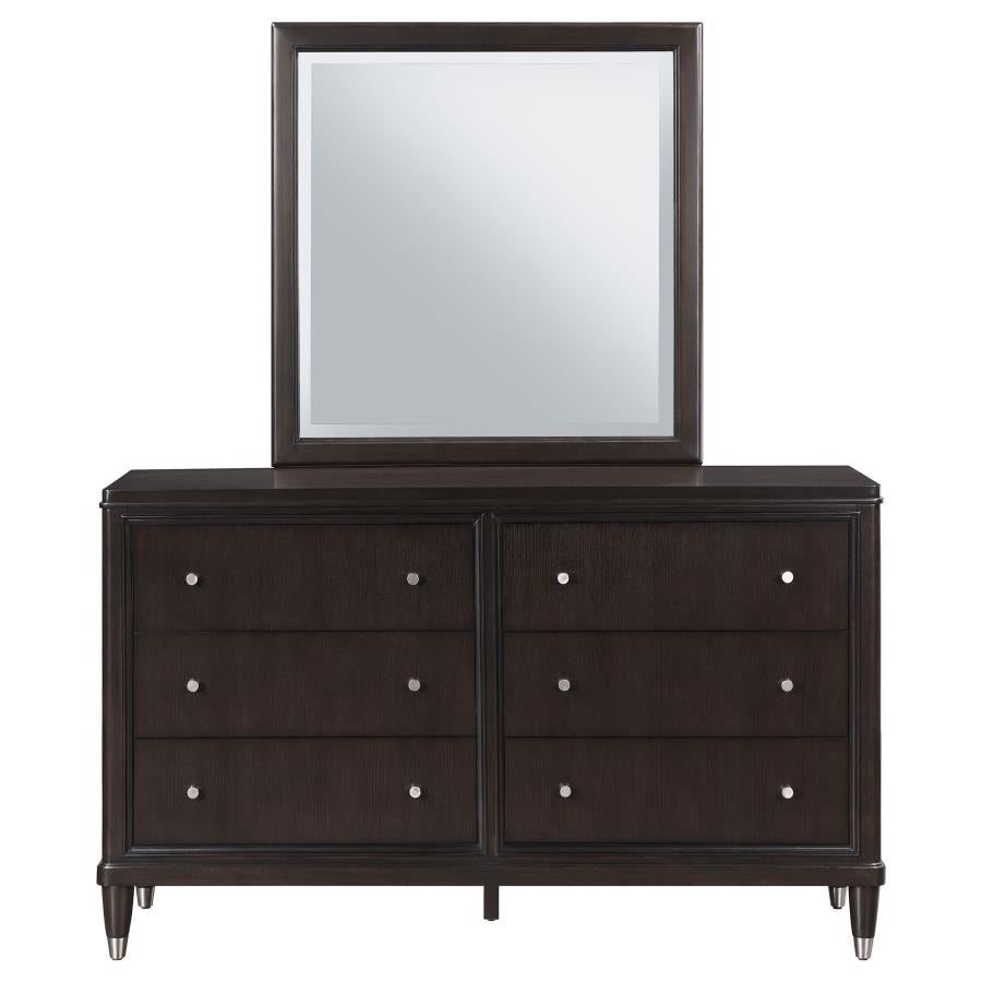 Emberlyn 6-drawer Dresser with Mirror Brown-3