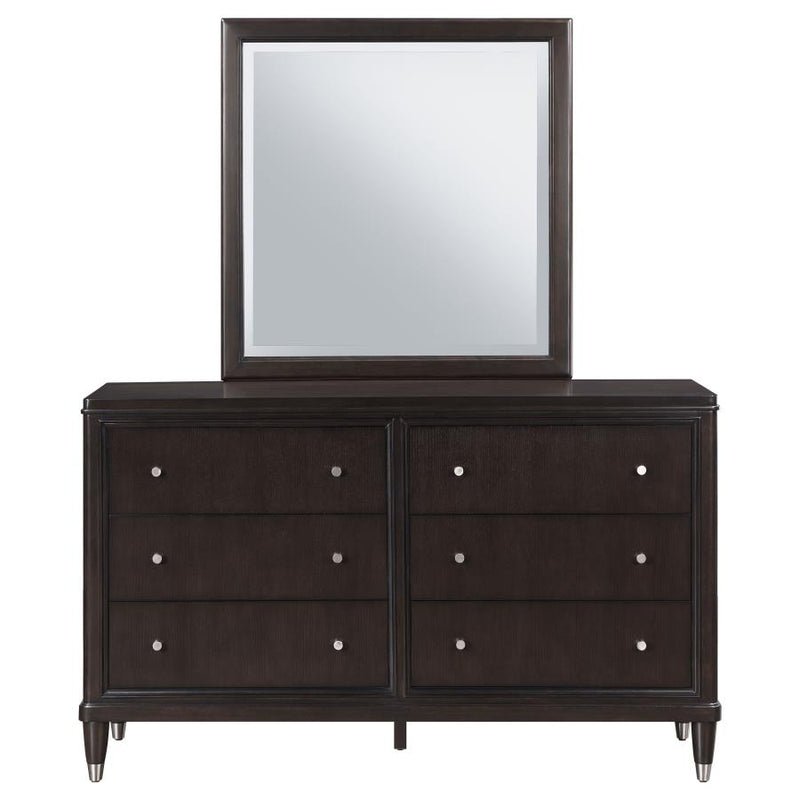 Emberlyn 6-drawer Dresser with Mirror Brown-zoom-