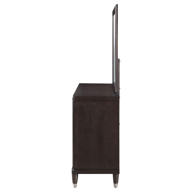 Emberlyn 6-drawer Dresser with Mirror Brown-zoom-