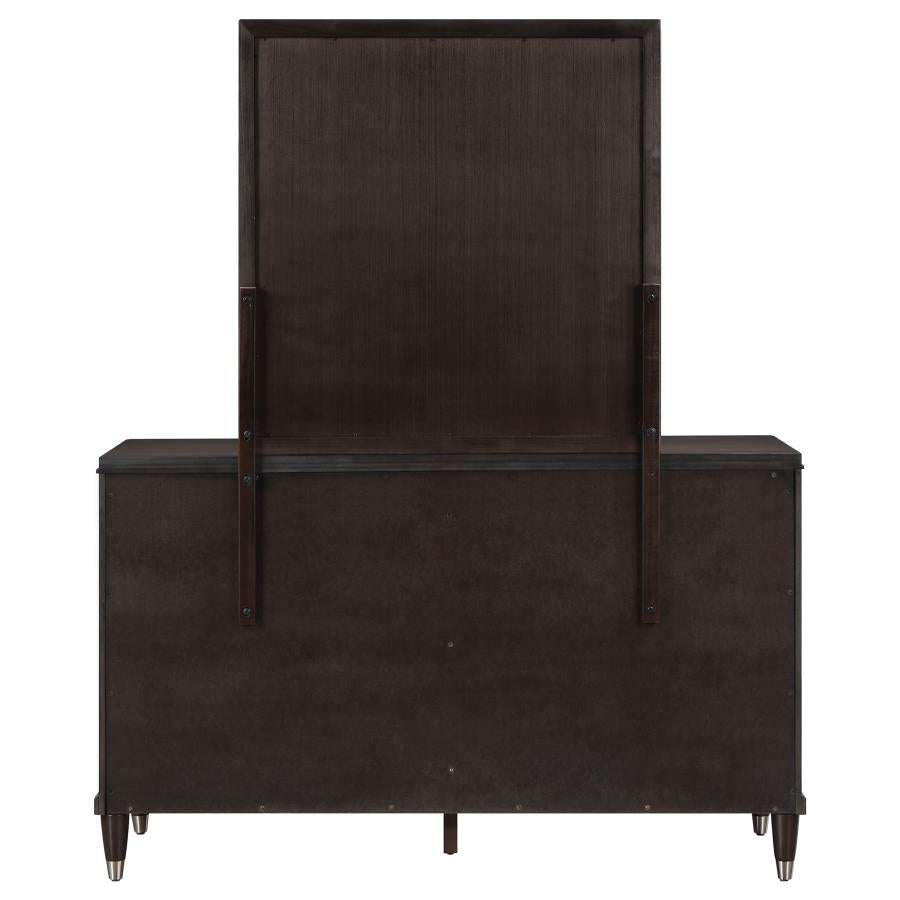 Emberlyn 6-drawer Dresser with Mirror Brown-7