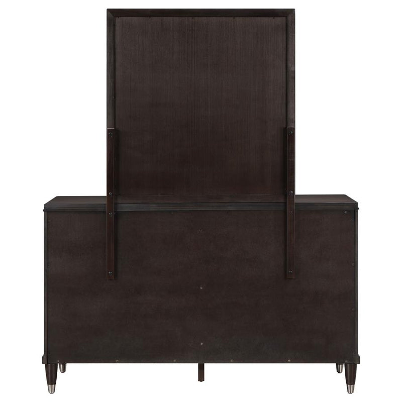 Emberlyn 6-drawer Dresser with Mirror Brown-zoom-