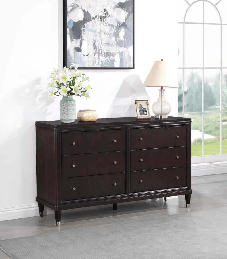 Emberlyn 6-drawer Dresser Brown-zoom-2