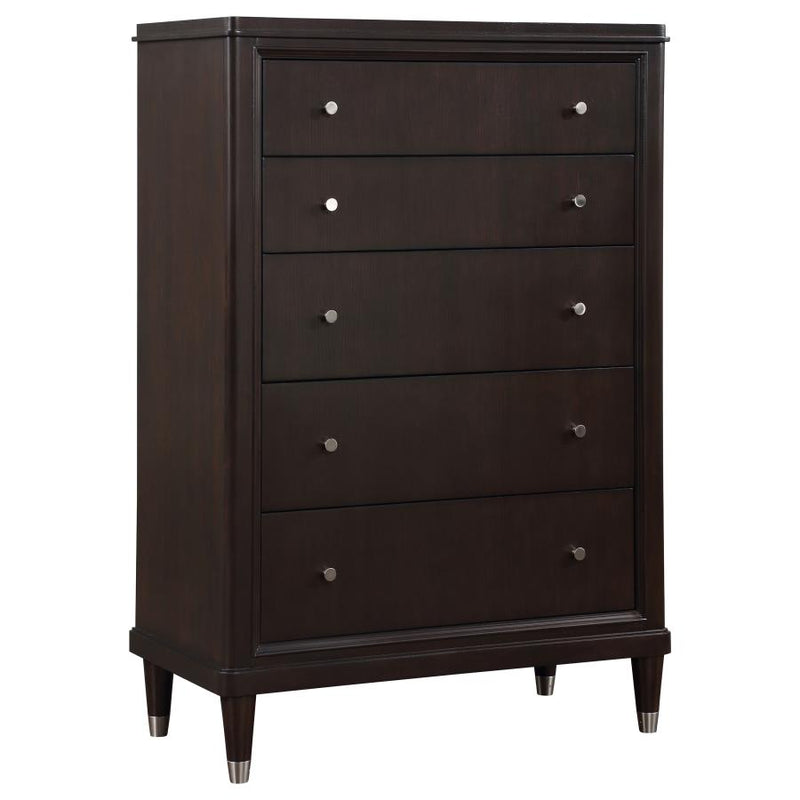 Emberlyn 5-drawer Bedroom Chest Brown-zoom-