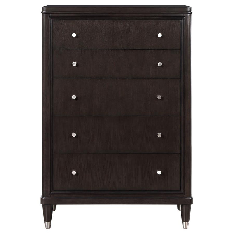 Emberlyn 5-drawer Bedroom Chest Brown-zoom-