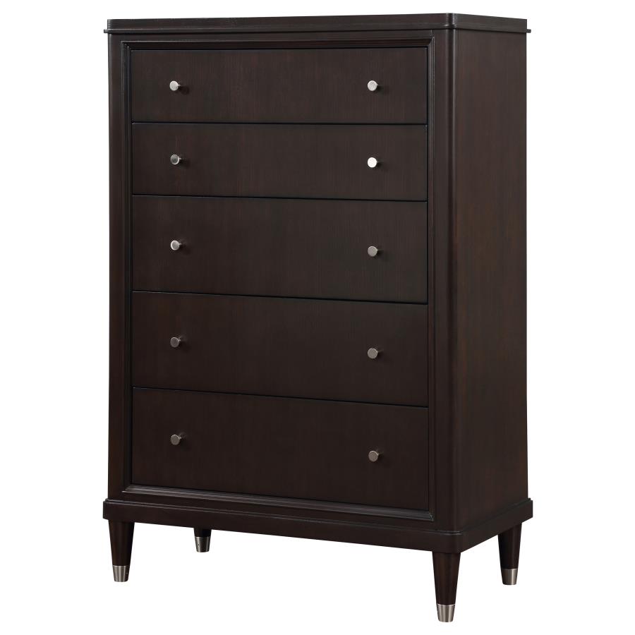 Emberlyn 5-drawer Bedroom Chest Brown-4