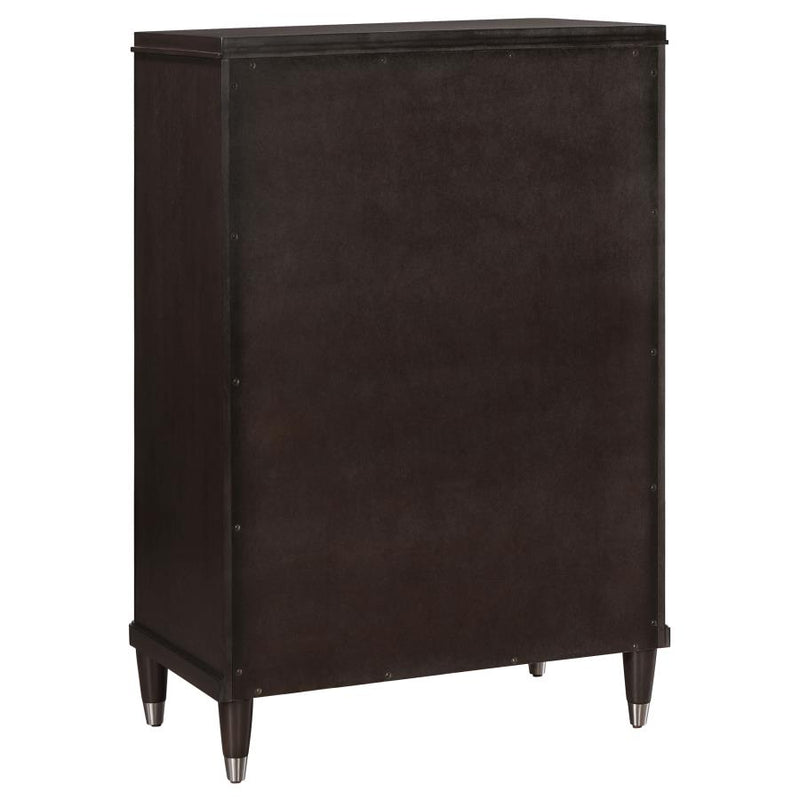 Emberlyn 5-drawer Bedroom Chest Brown-zoom-