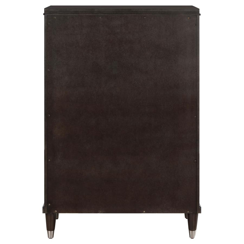 Emberlyn 5-drawer Bedroom Chest Brown-zoom-