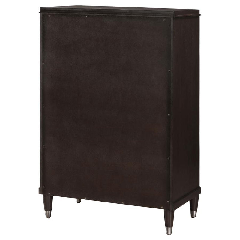 Emberlyn 5-drawer Bedroom Chest Brown-zoom-