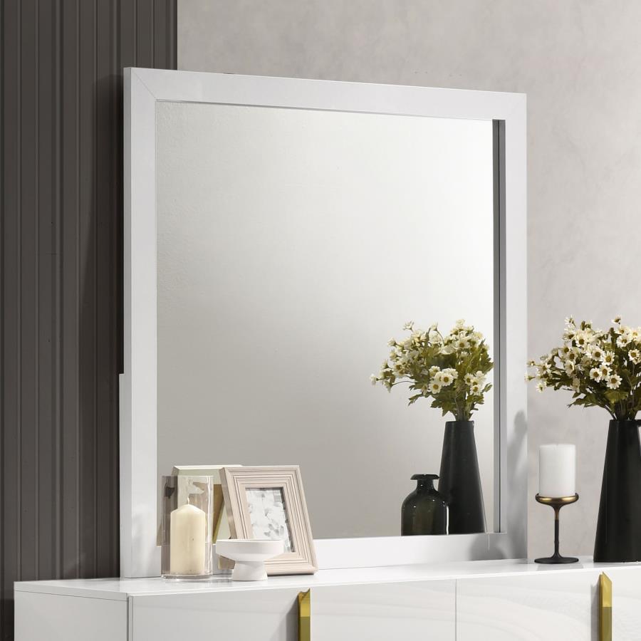 Ines Dresser Mirror White High Gloss-zoom-2
