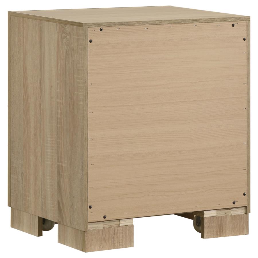 Arielle 5-piece Eastern King Bedroom Set Light Oak-6