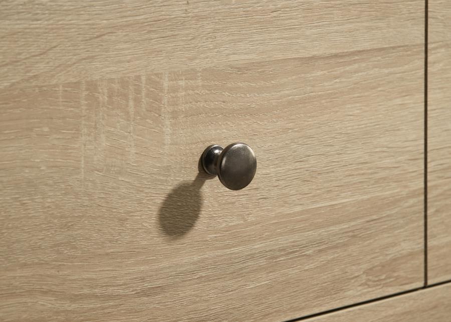 Arielle 6-drawer Bedroom Dresser Cabinet Light Oak-zoom-8