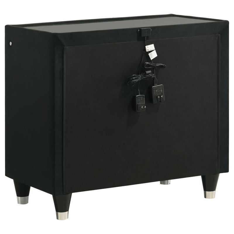Lorient 5-piece Queen Bedroom Set Black-zoom-