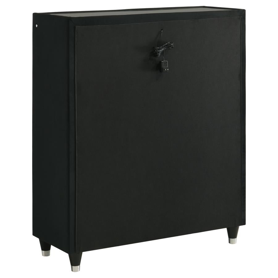 Lorient 5-piece Queen Bedroom Set Black-12