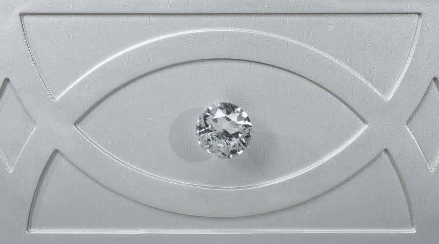 Gunnison 2-drawer Nightstand Silver Metallic-zoom-11