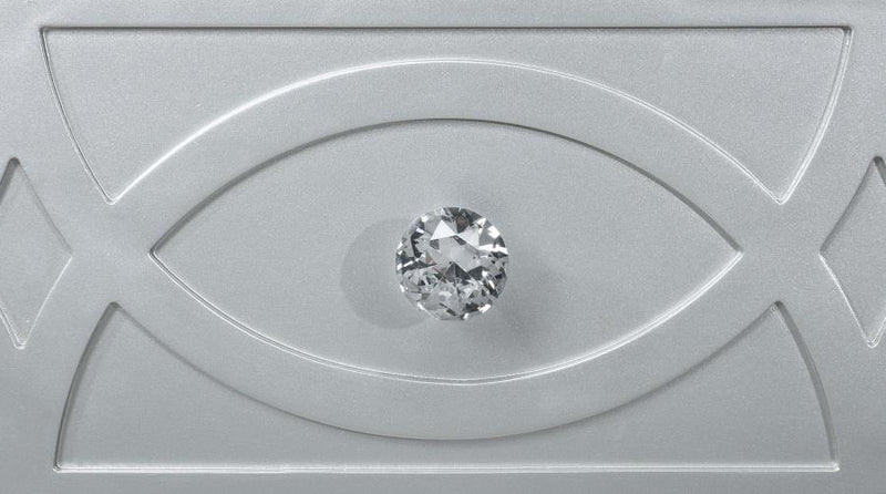 Gunnison 2-drawer Nightstand Silver Metallic-zoom-
