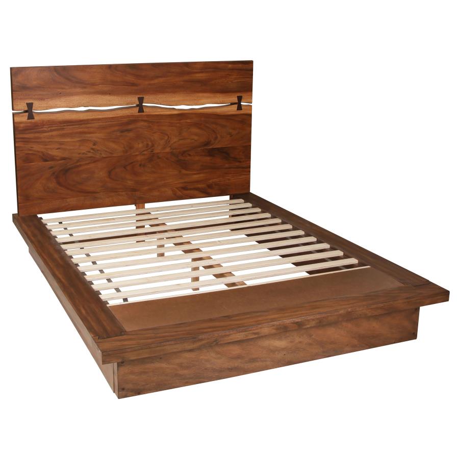 Winslow 4-piece Eastern King Bedroom Set Smokey Walnut-zoom-3
