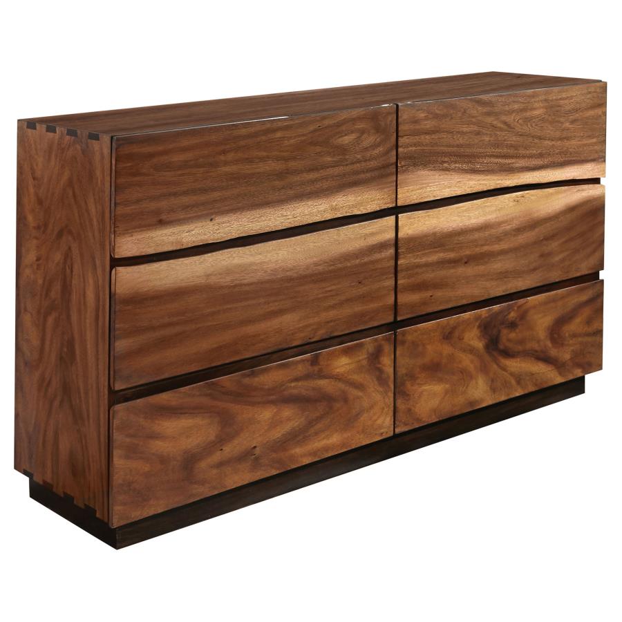 Winslow 4-piece Queen Bedroom Set Smokey Walnut-zoom-5