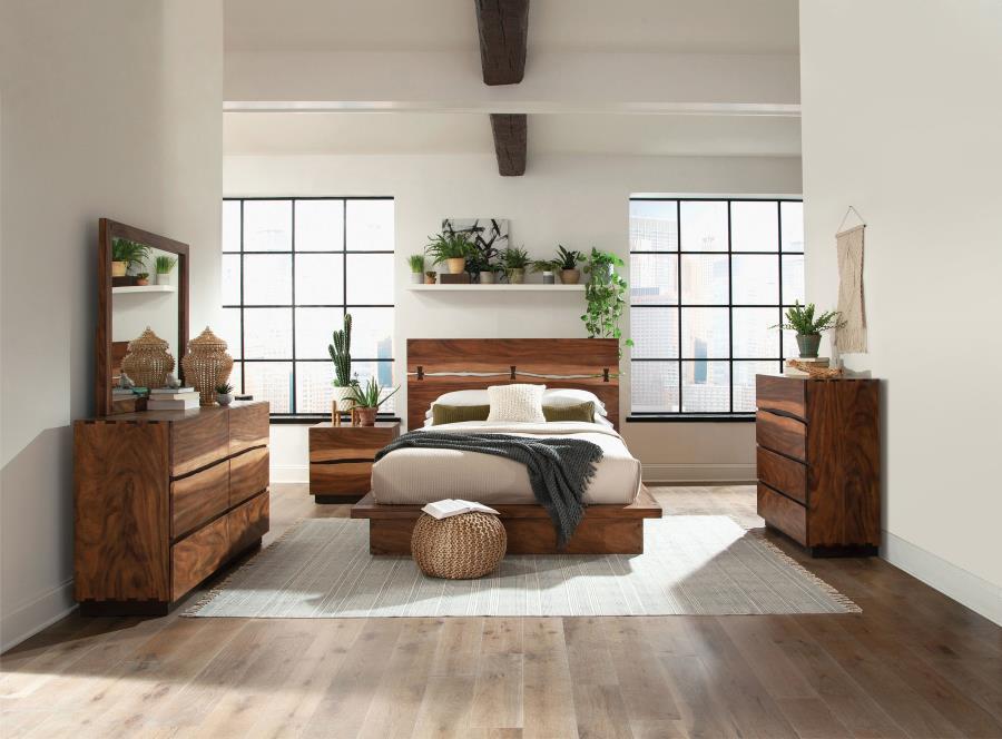 Winslow 5-piece Queen Bedroom Set Smokey Walnut-1