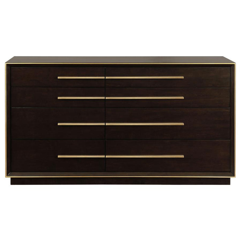Durango 4-piece Eastern King Bedroom Set Smoked Peppercorn-zoom-