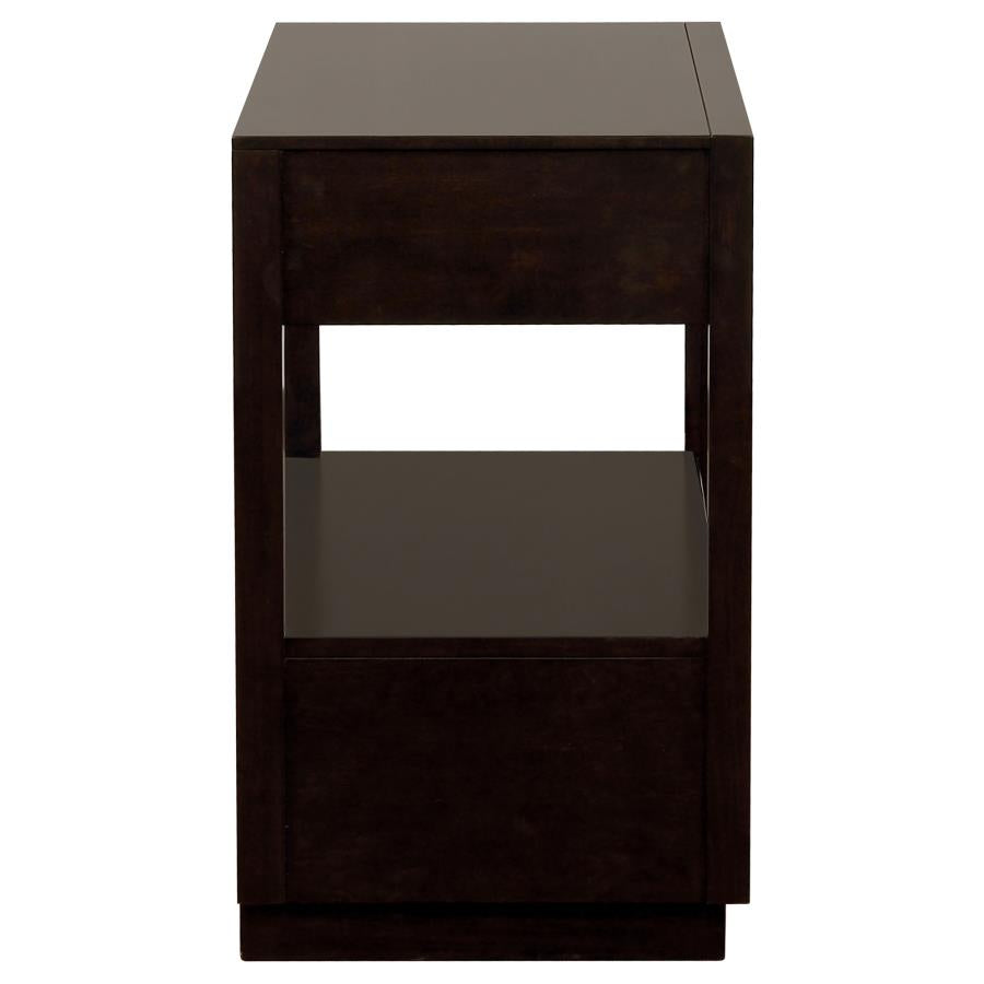 Durango 2-drawer Nightstand Smoked Peppercorn-zoom-6