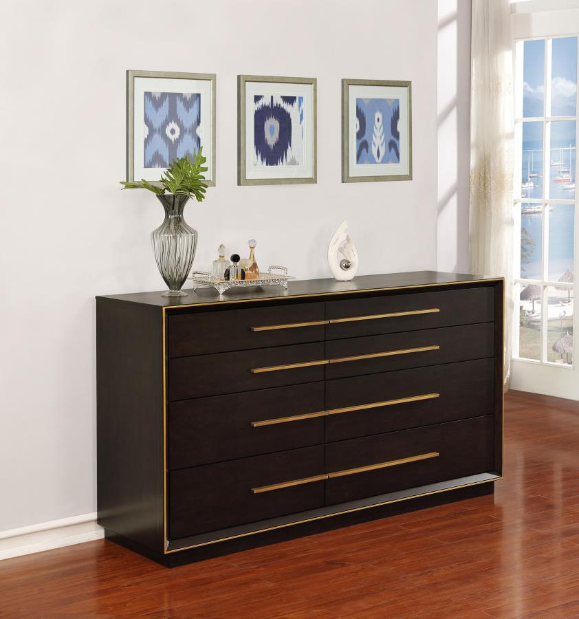 Durango 8-drawer Dresser Smoked Peppercorn-zoom-2