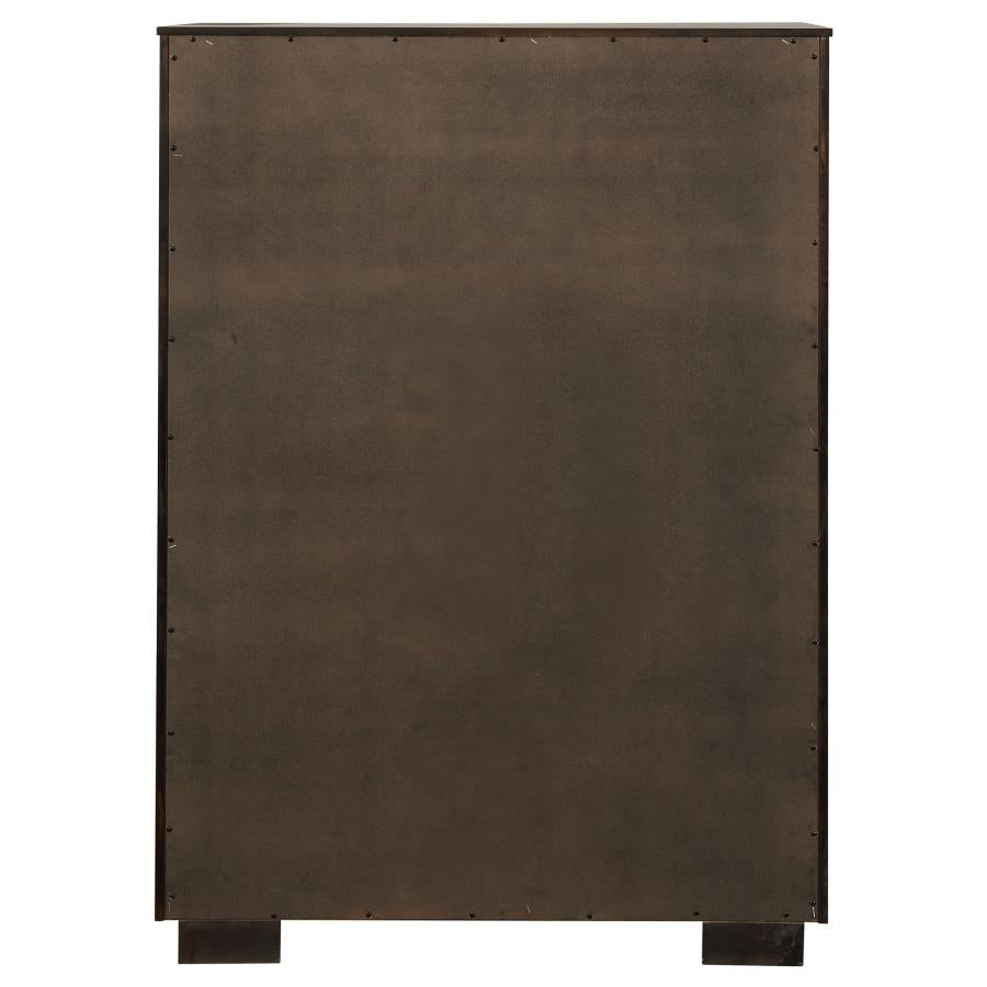 Durango 5-drawer Bedroom Chest Smoked Peppercorn-zoom-7