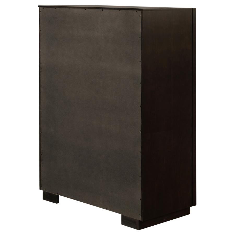Durango 5-drawer Bedroom Chest Smoked Peppercorn-8