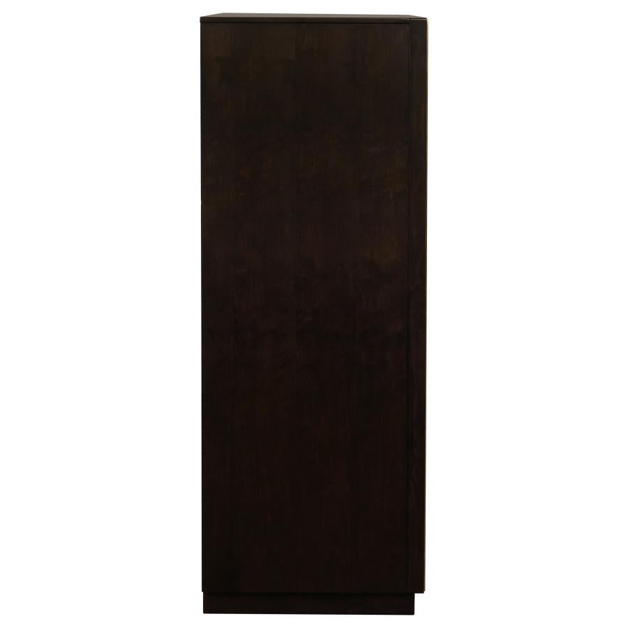 Durango 5-drawer Bedroom Chest Smoked Peppercorn-zoom-9