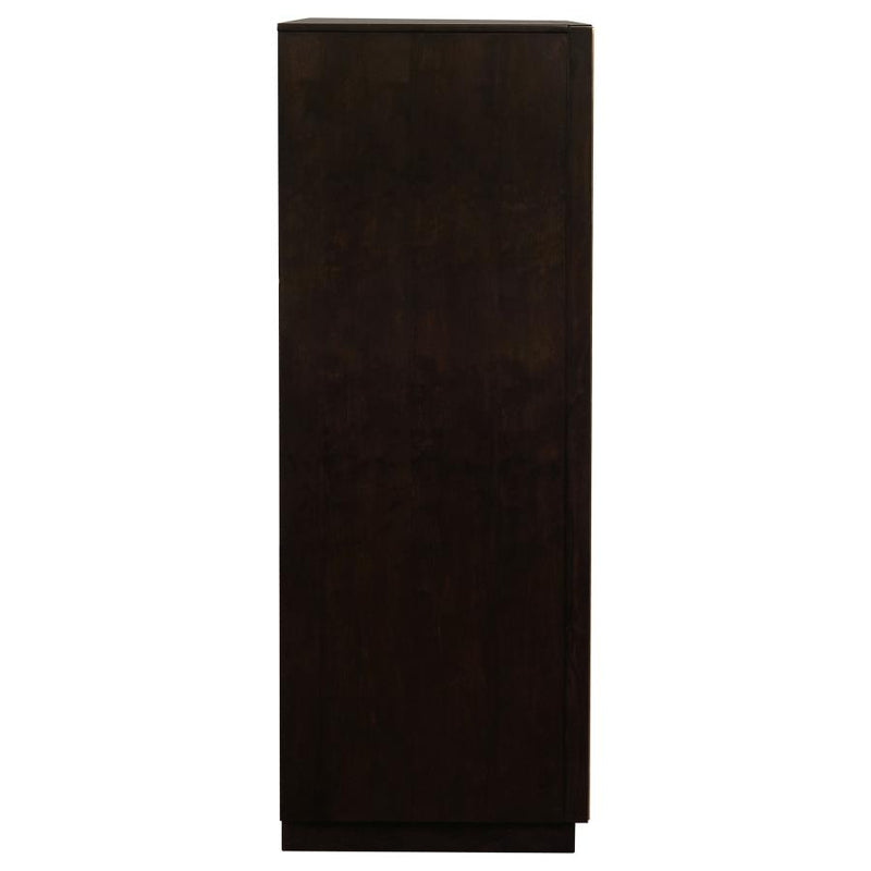 Durango 5-drawer Bedroom Chest Smoked Peppercorn-zoom-