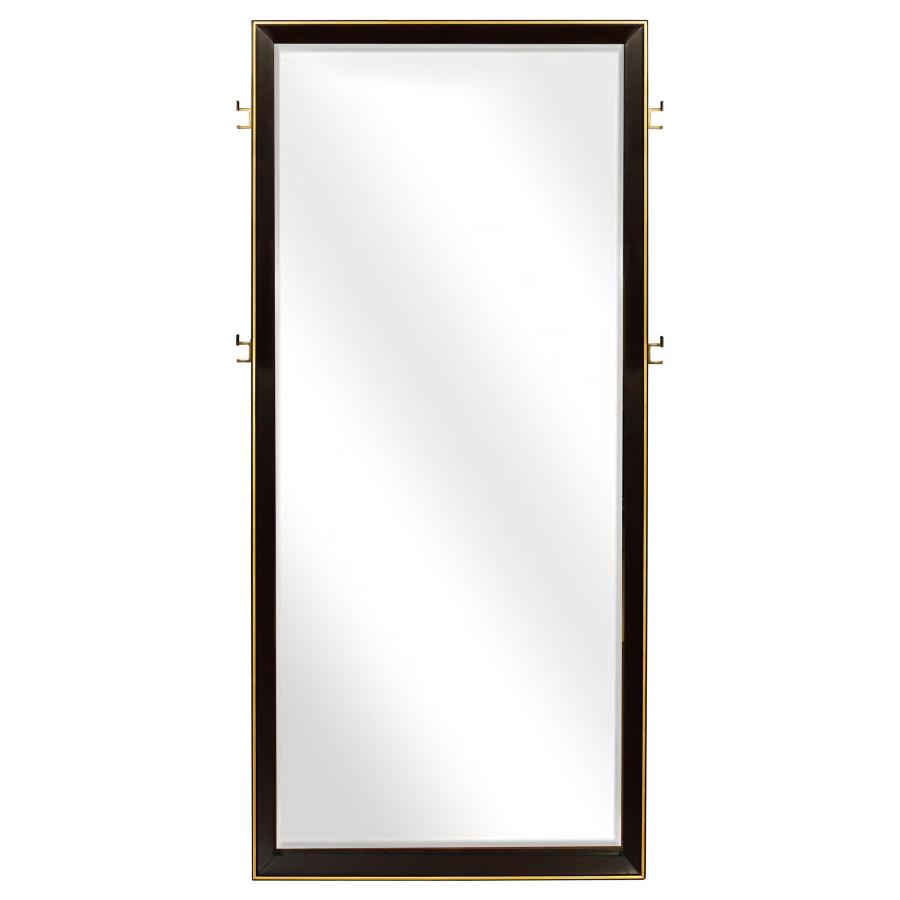 Durango 80-inch Standing Floor Mirror Smoked Peppercorn-zoom-3