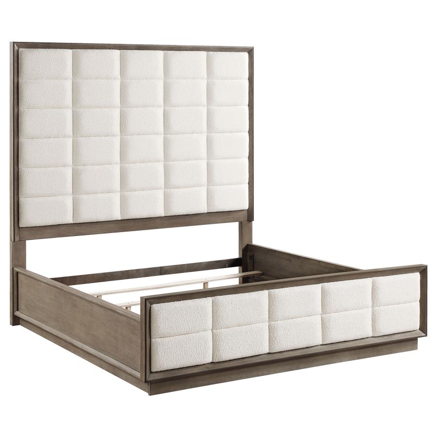 Durango 5-piece Eastern King Bedroom Set Taupe Oak-zoom-3