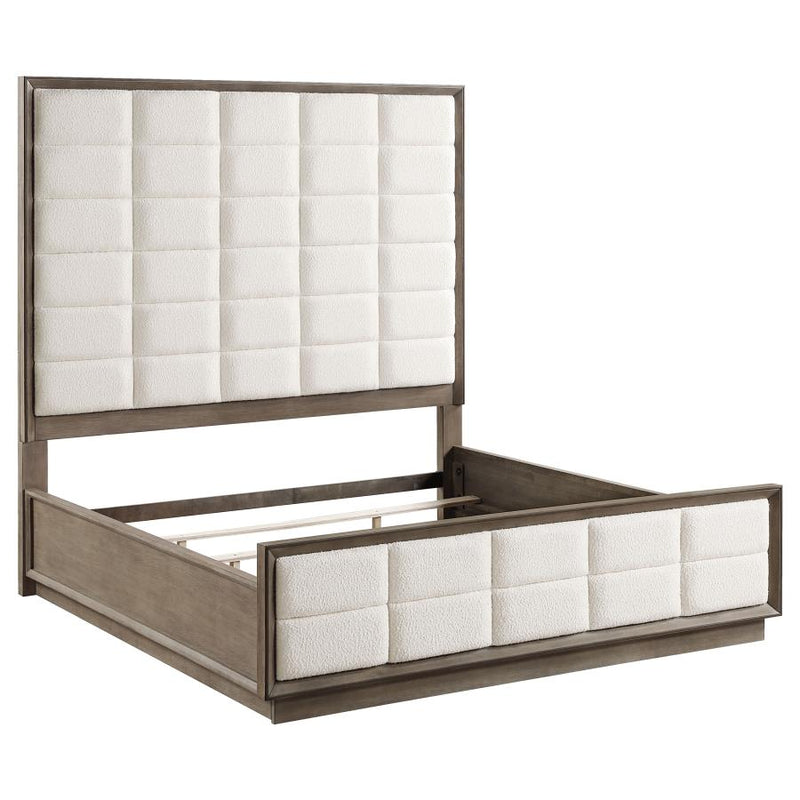 Durango 5-piece Eastern King Bedroom Set Taupe Oak-zoom-