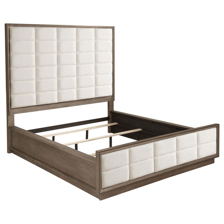 Durango 4-piece California King Bedroom Set Taupe Oak-3