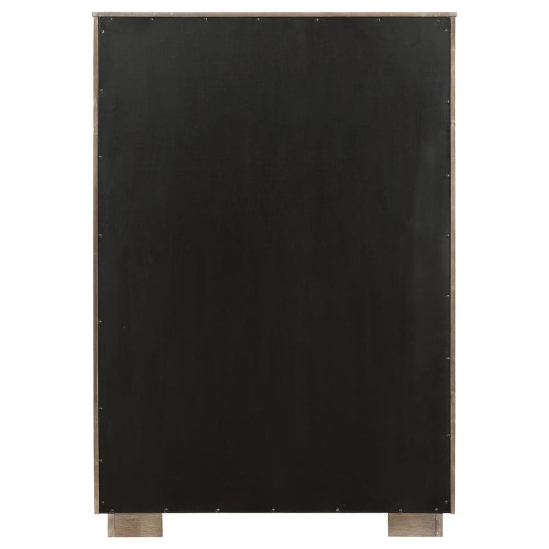 Durango 5-drawer Bedroom Chest Taupe Oak-zoom-